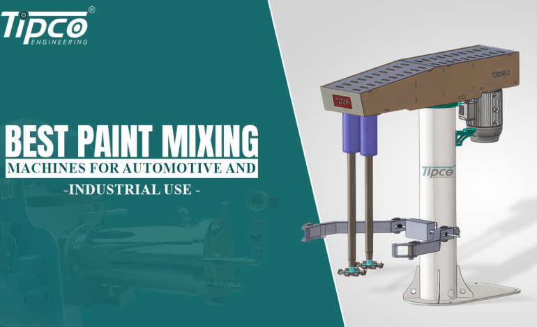 Best paint mixing machine
