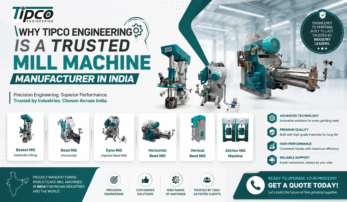 Why Tipco Engineering Is a Trusted Mill Machine Manufacturer in India