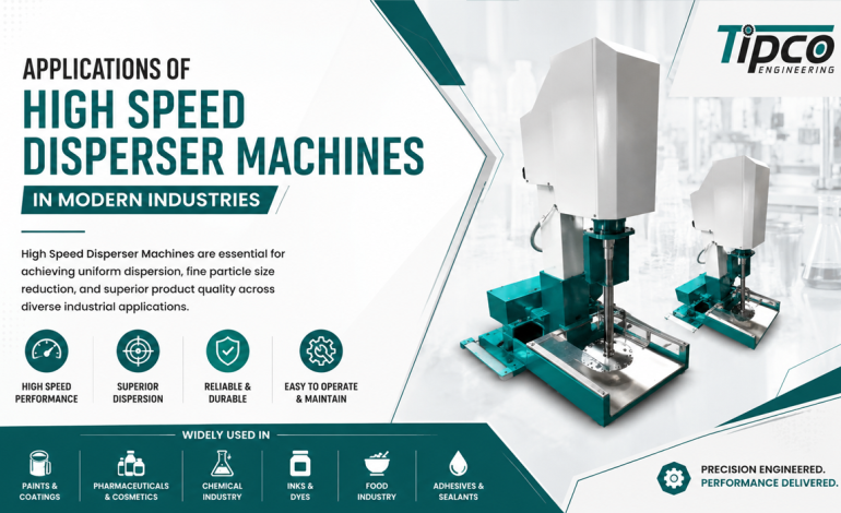 High Speed Disperser Machine